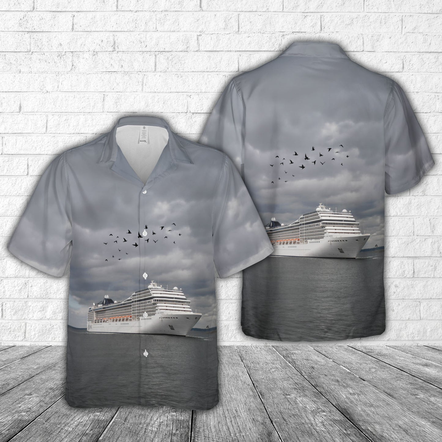 MSC Cruises MSC Poesia Hawaiian Shirt