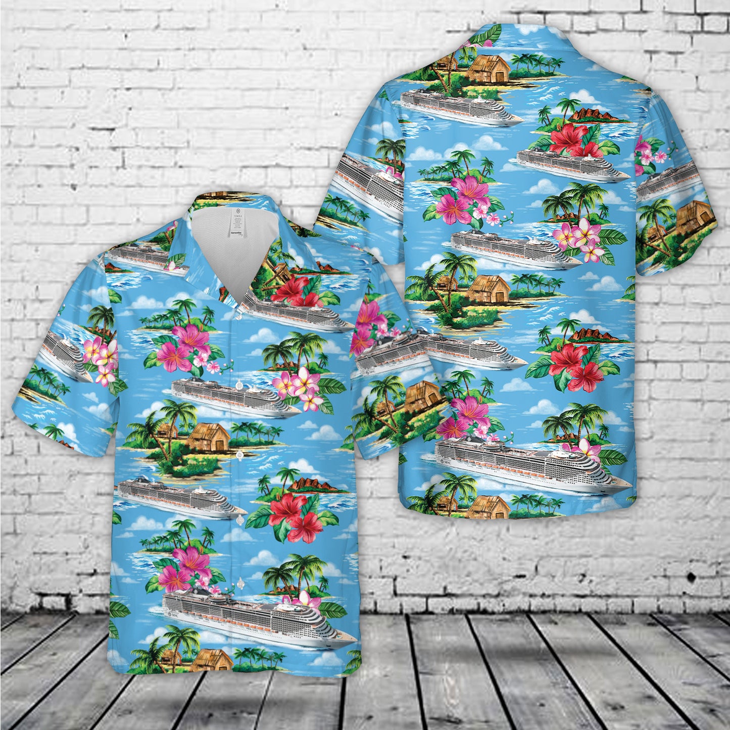 MSC Cruises MSC Splendida Hawaiian Shirt
