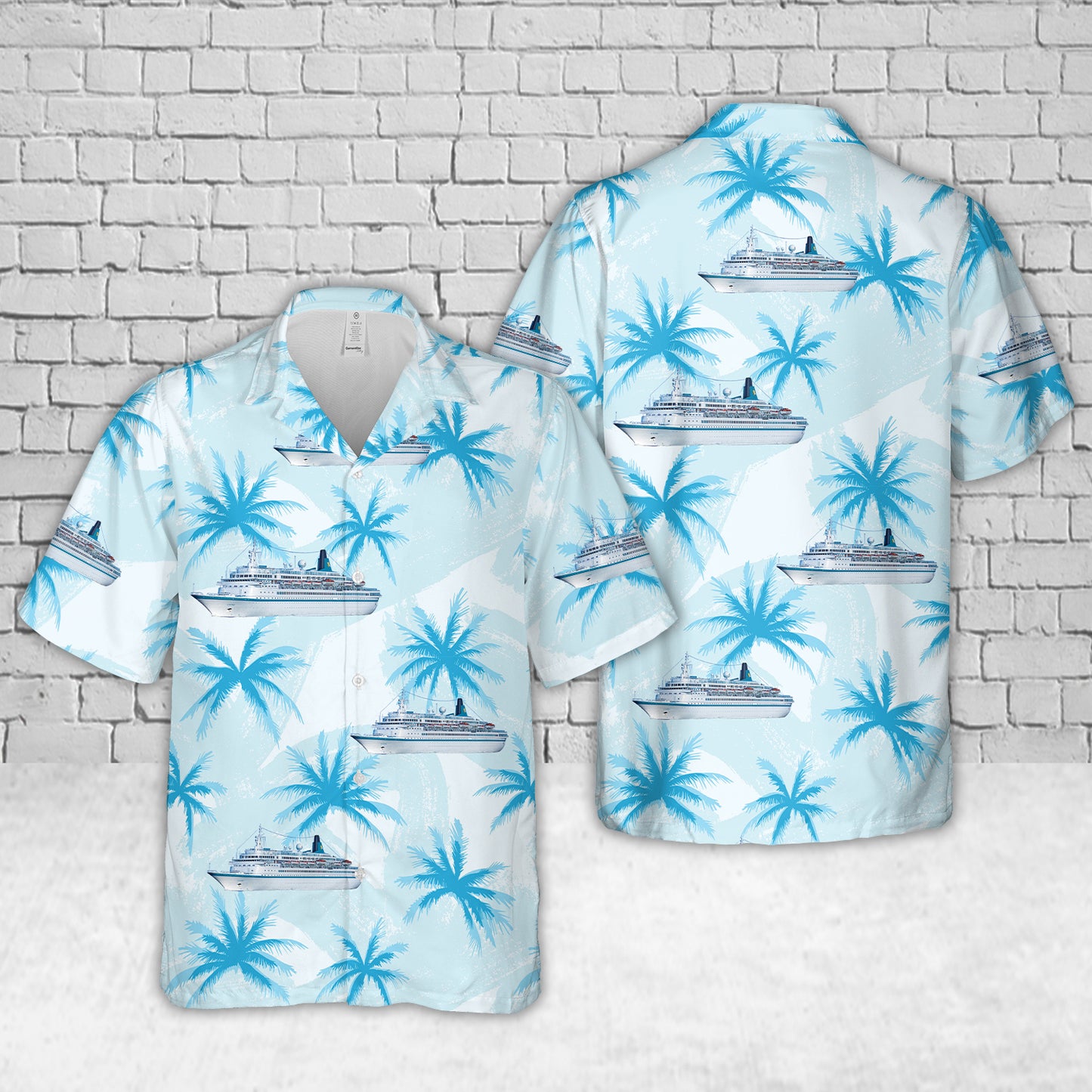 MS Albatros Royal Viking Star-class cruise ship Hawaiian Shirt