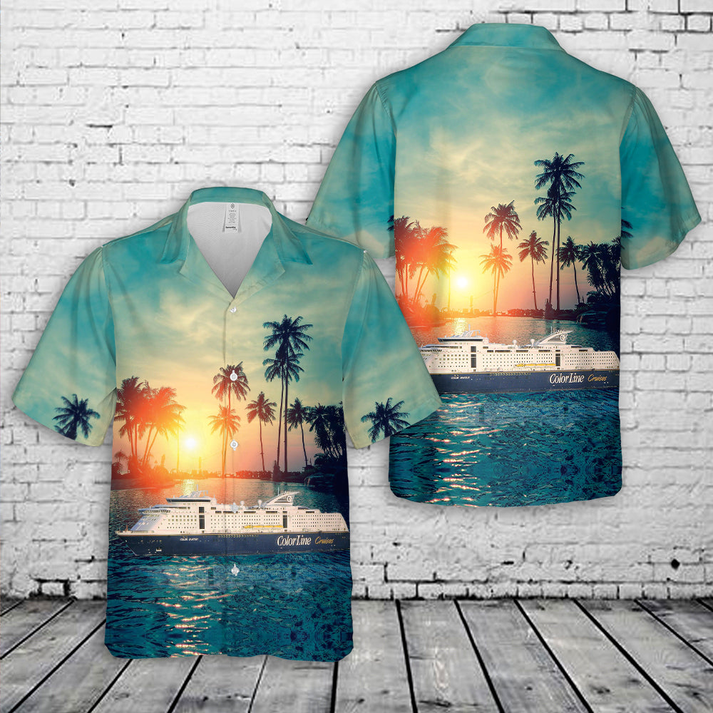 MS Color Fantasy Ship Hawaiian Shirt