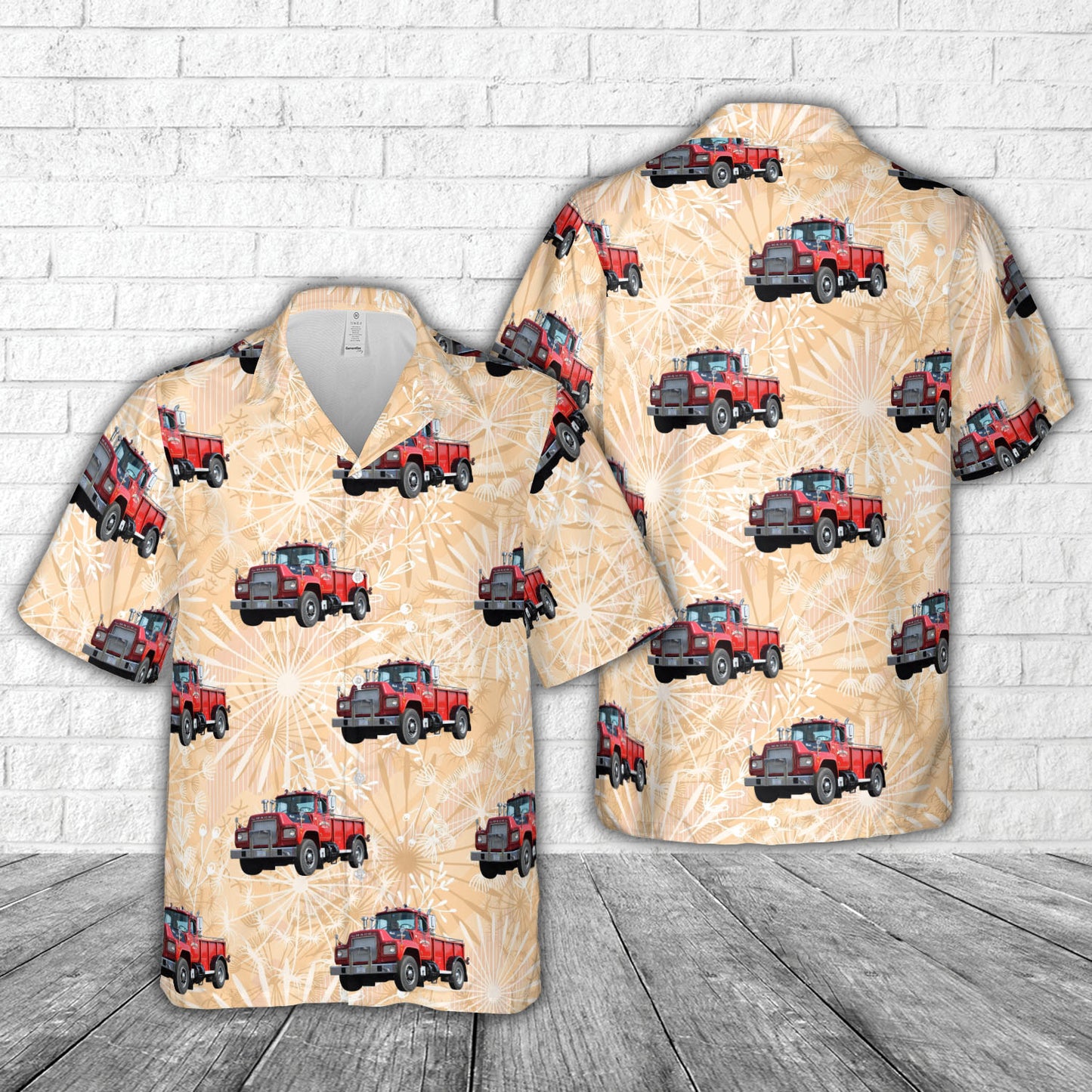 Mack R-Model Pickup Hawaiian Shirt
