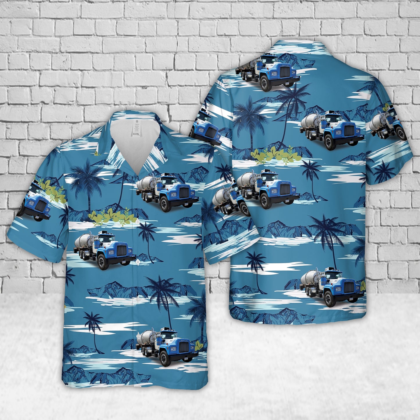 Mack R-Model with a Bulk Tanker Hawaiian Shirt