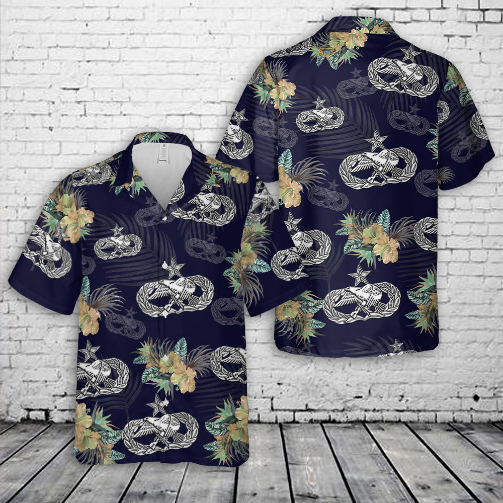 Maintenance Badge (USAF Senior) Hawaiian Shirt