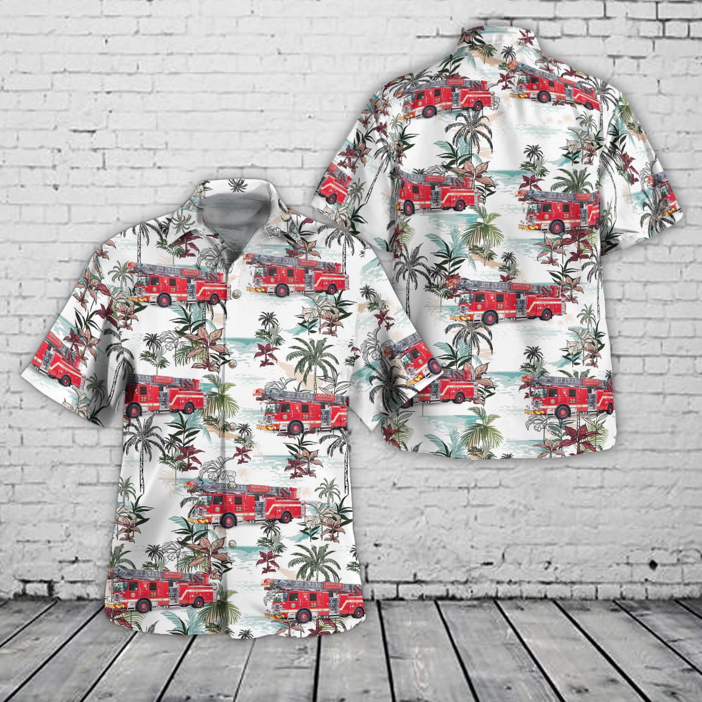 Manlius, New York, Manlius Fire Department Hawaiian Shirt