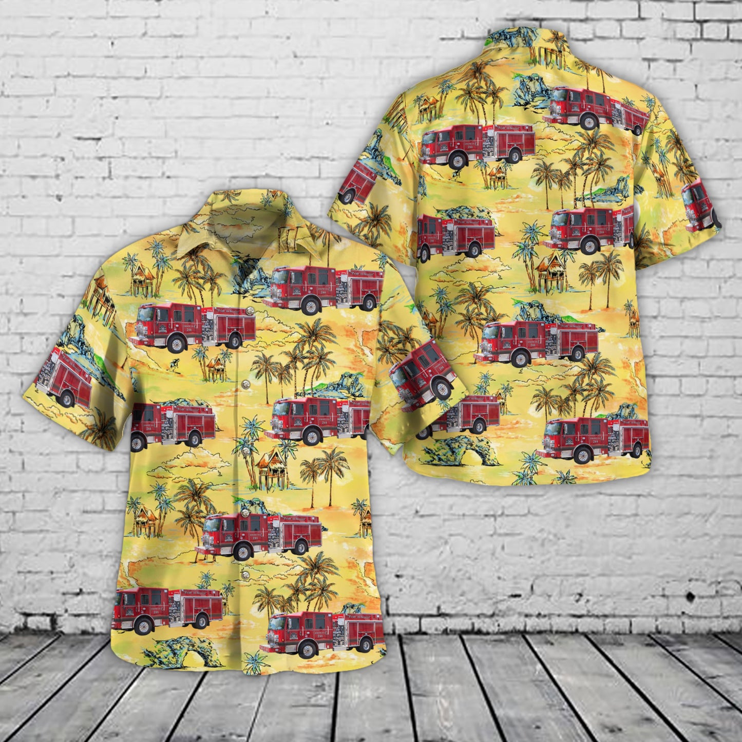 Manteca, California, Manteca Fire Department Hawaiian Shirt