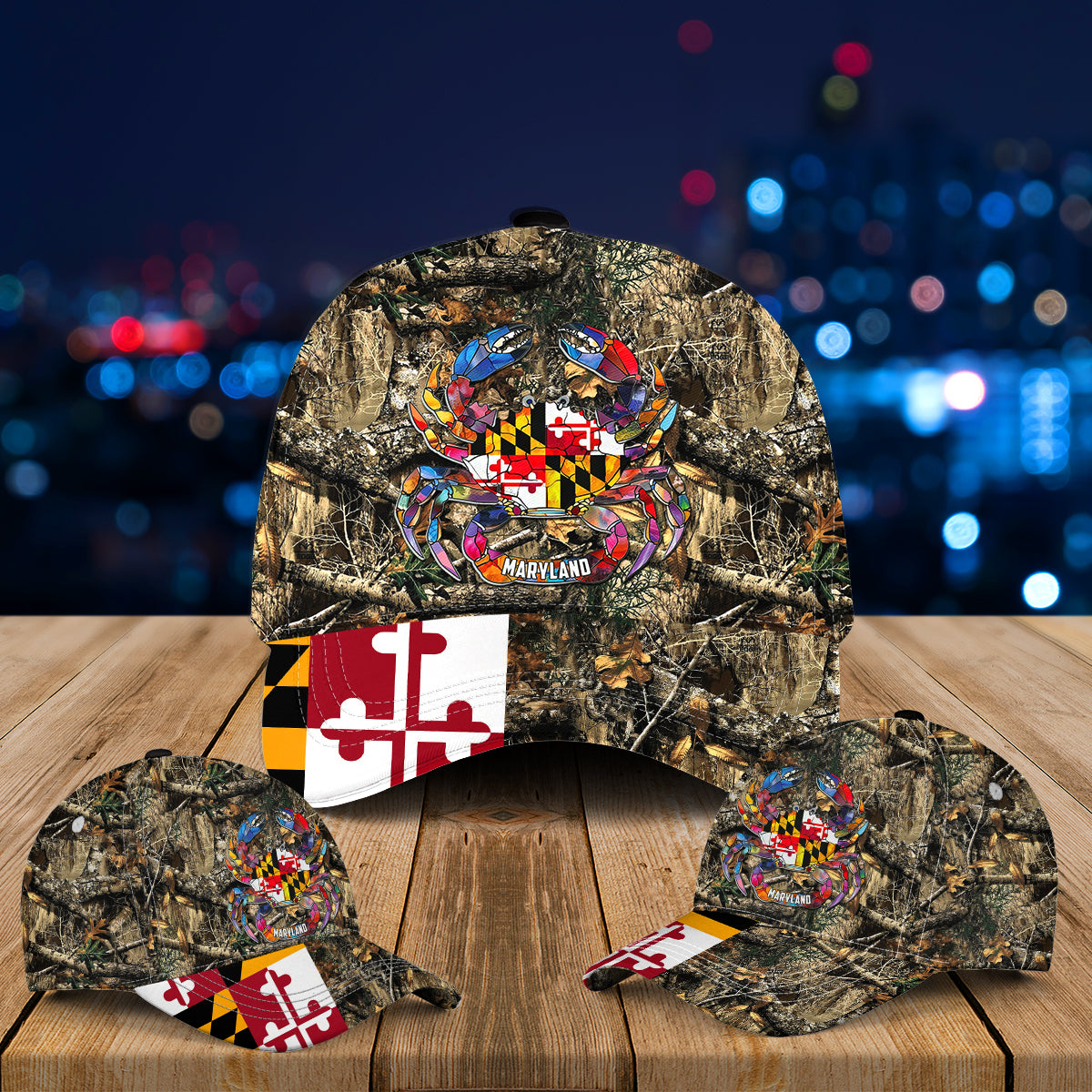 Maryland Crab Baseball Cap