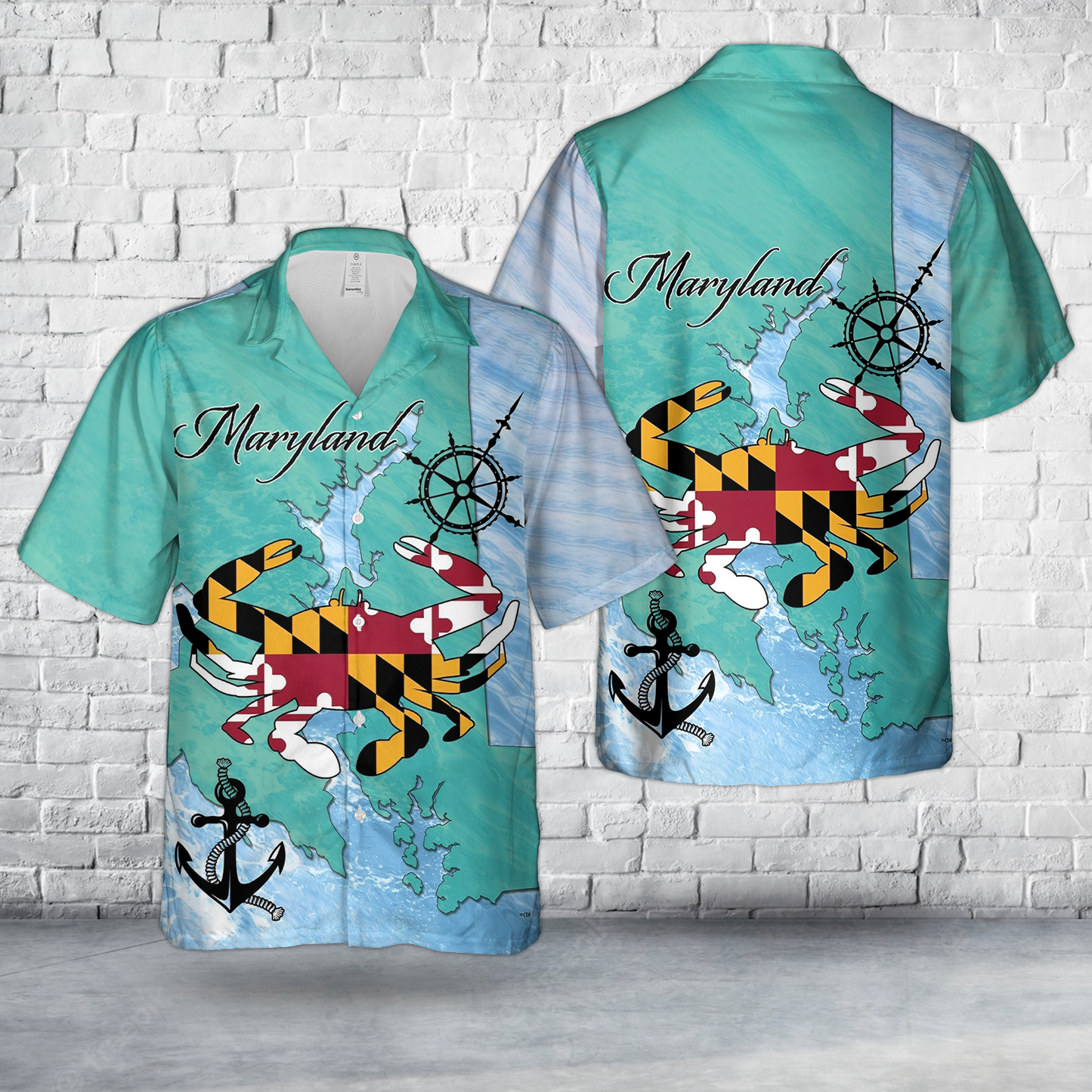 Maryland Crab House Hawaiian Shirt