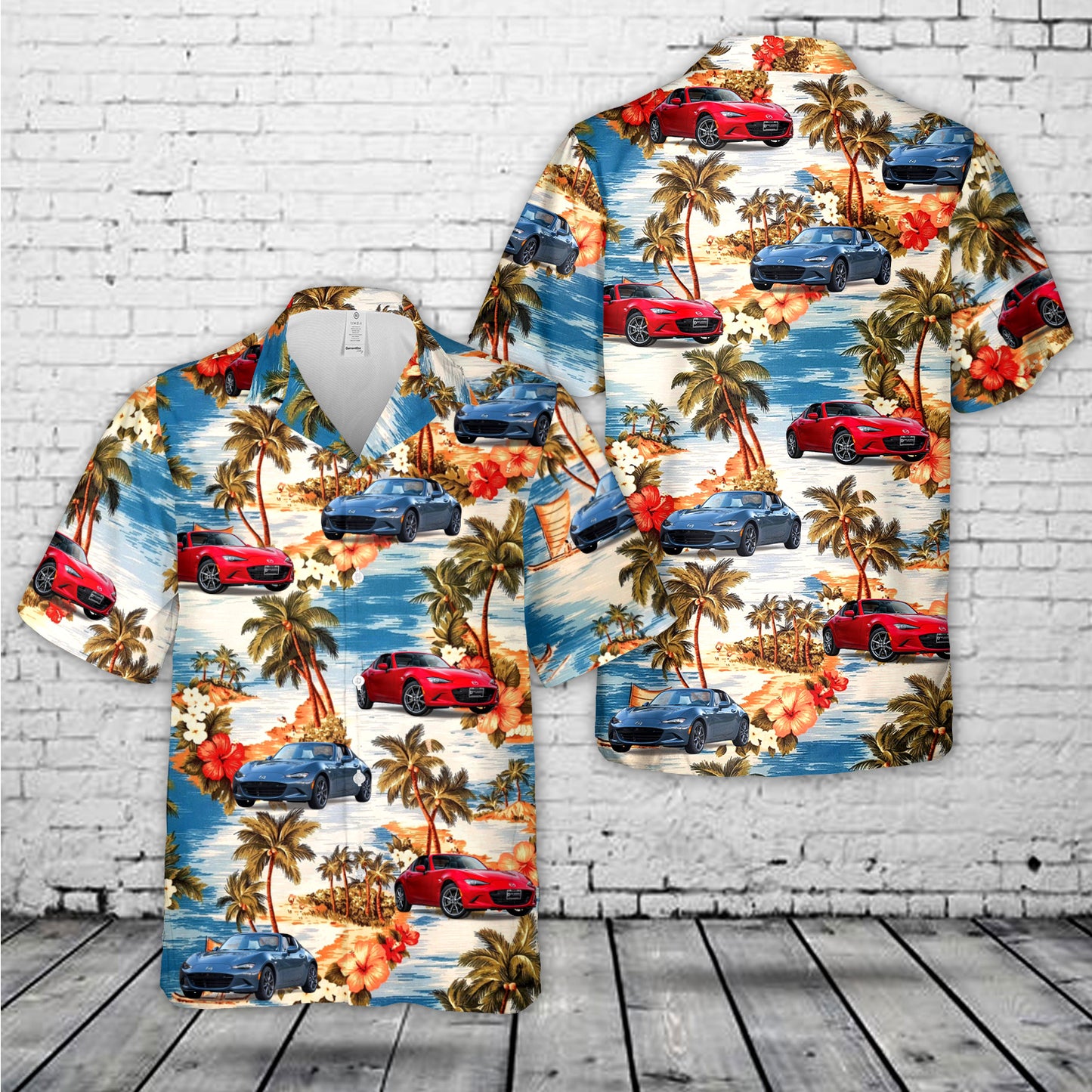 Mazda Miata (MX-5) Hawaiian Shirt