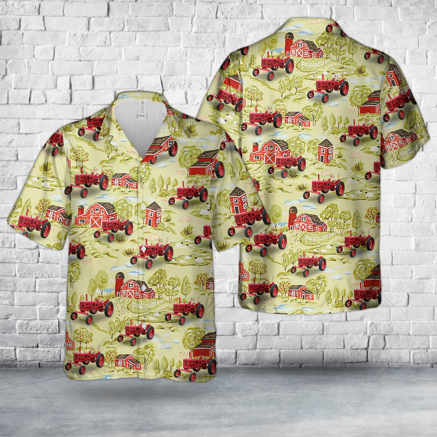 McCormick Farmall F-235 D Hawaiian Shirt