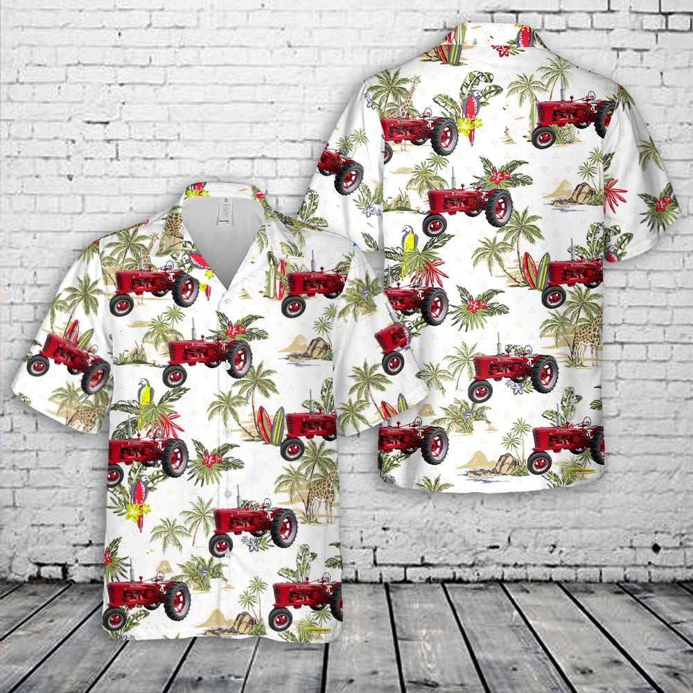 McCormick Farmall H Tractor Hawaiian Shirt