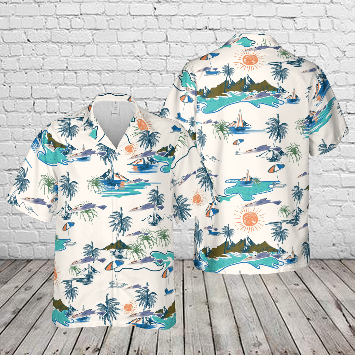 McDonnell Douglas Bird of Prey Hawaiian Shirt