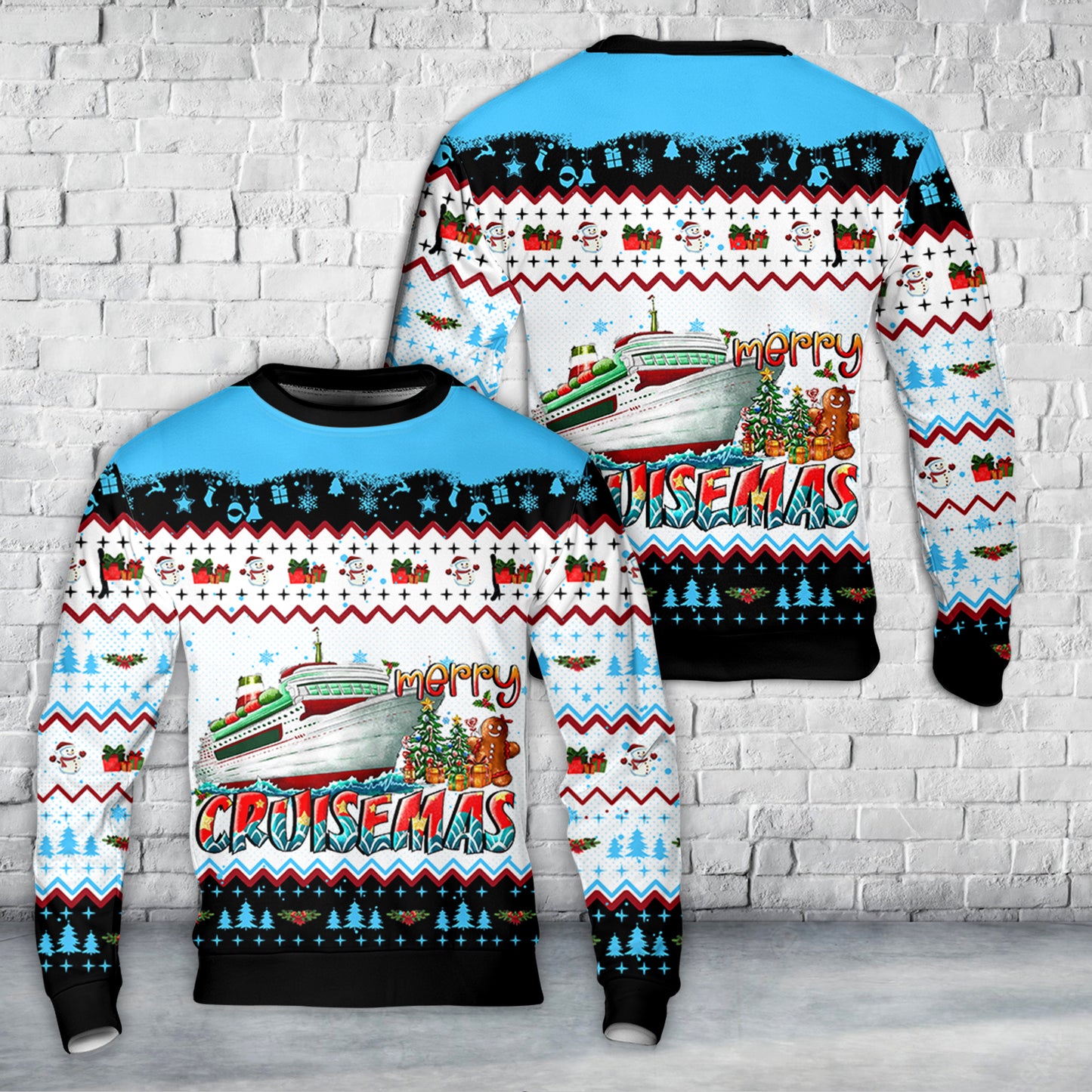 Merry Cruisemas Christmas Sweater