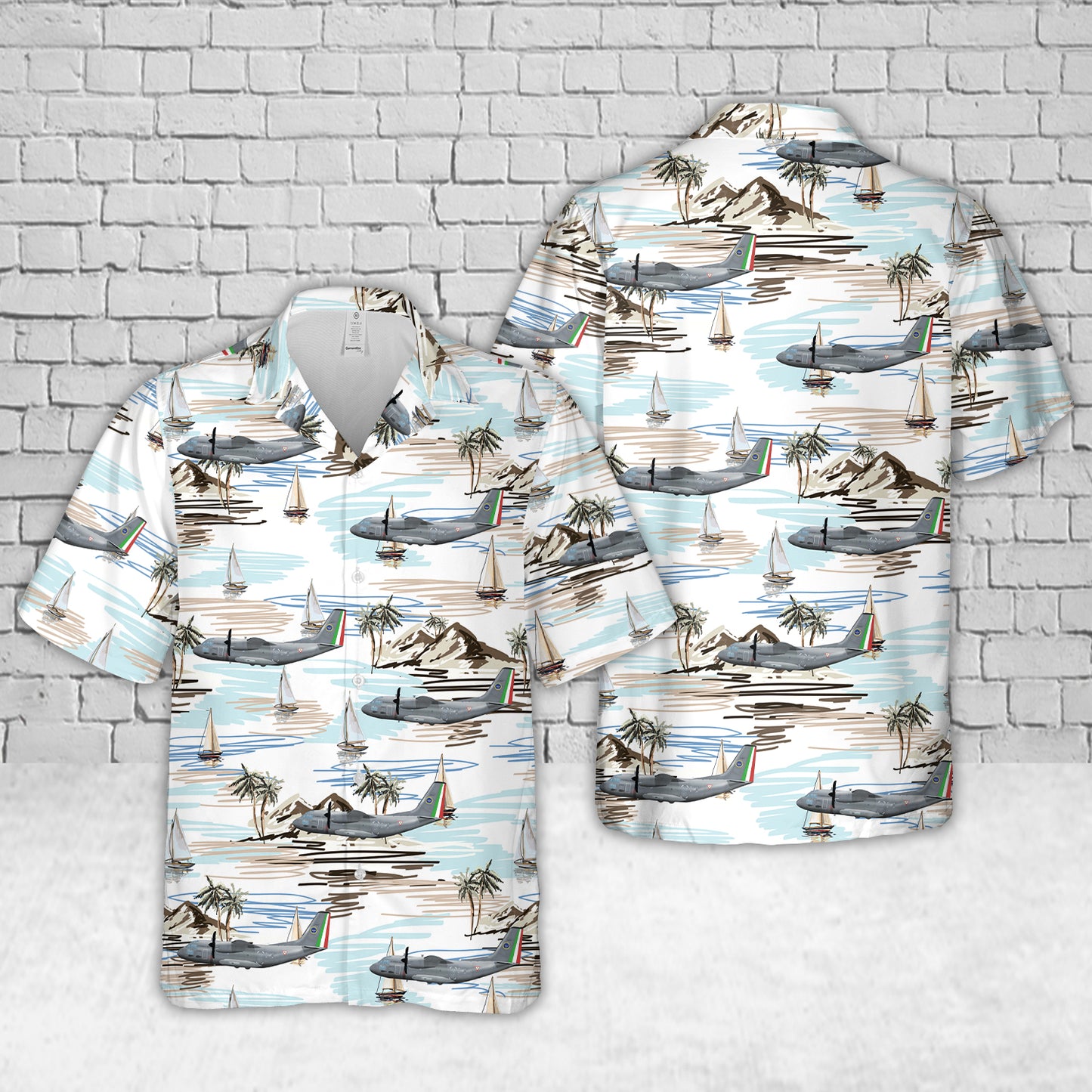 Mexican Air Force Alenia C-27J Spartan 302 Air Squadron Hawaiian Shirt