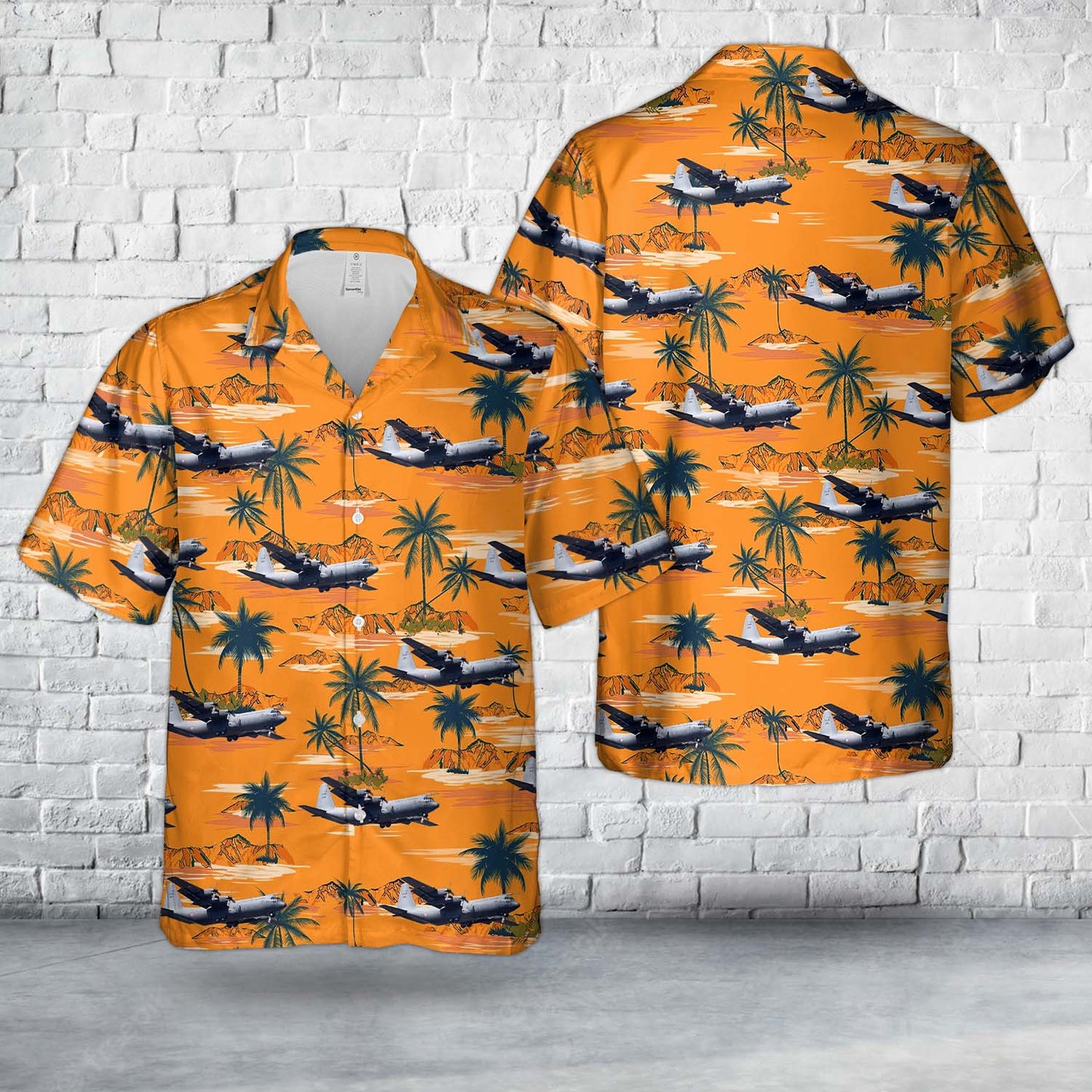 Mexican Air Force Lockheed C-130K-30 Hercules Hawaiian Shirt