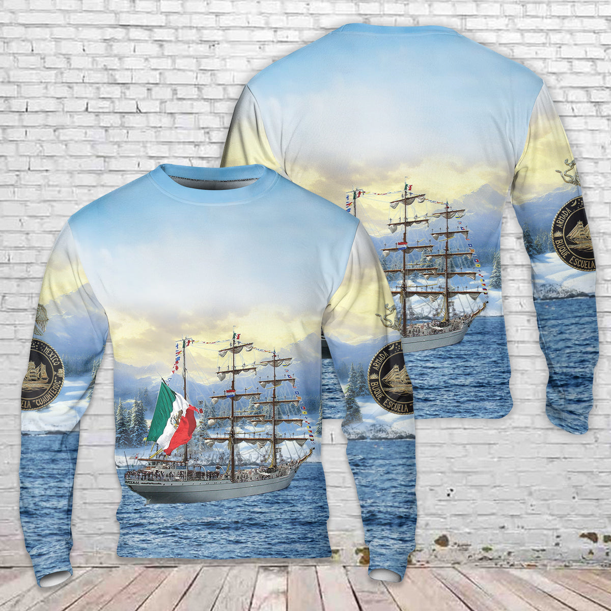 Mexican Navy ARM Cuauhtémoc (BE01) AOP Sweater