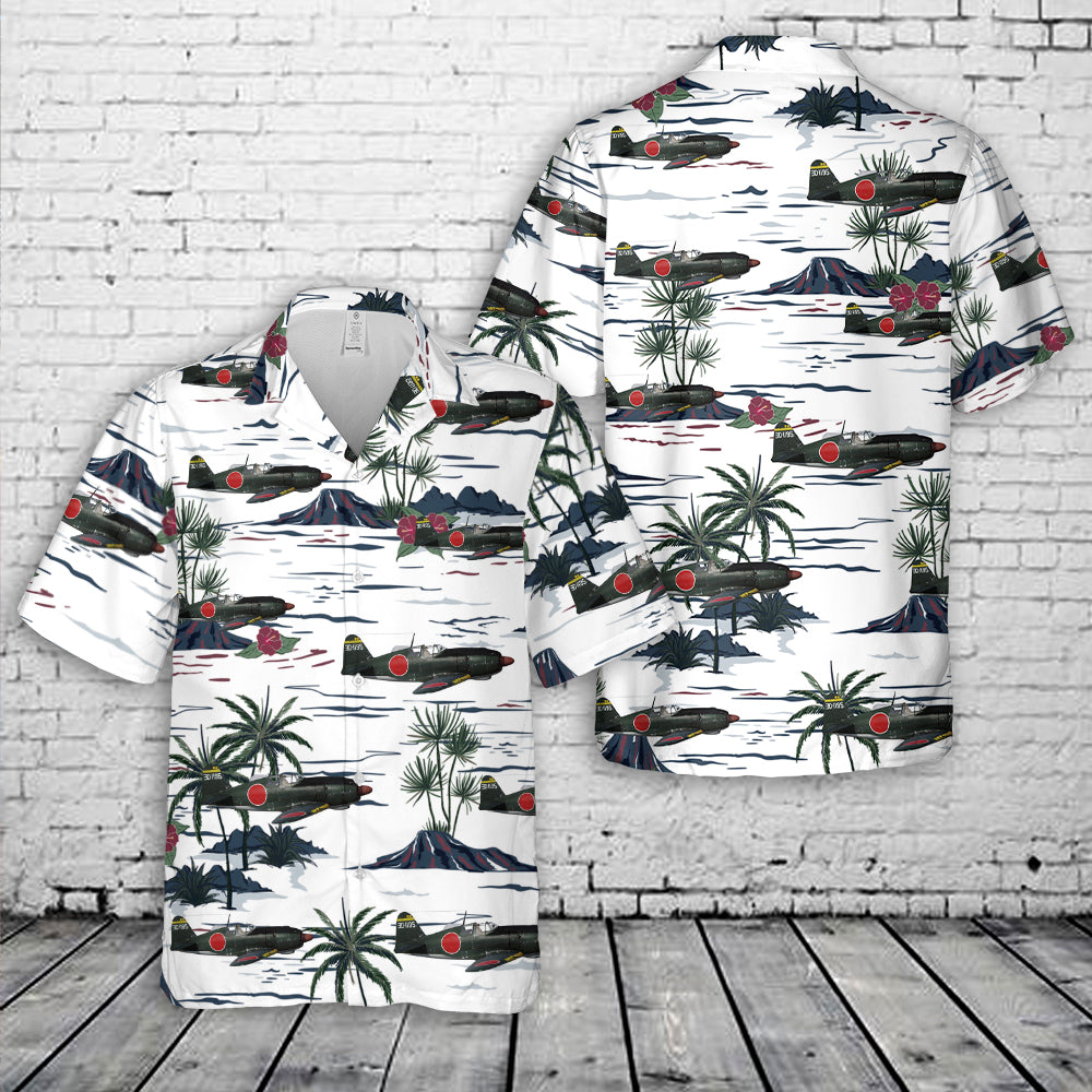 Mitsubishi J2M Raiden "Jack" Hawaiian Shirt