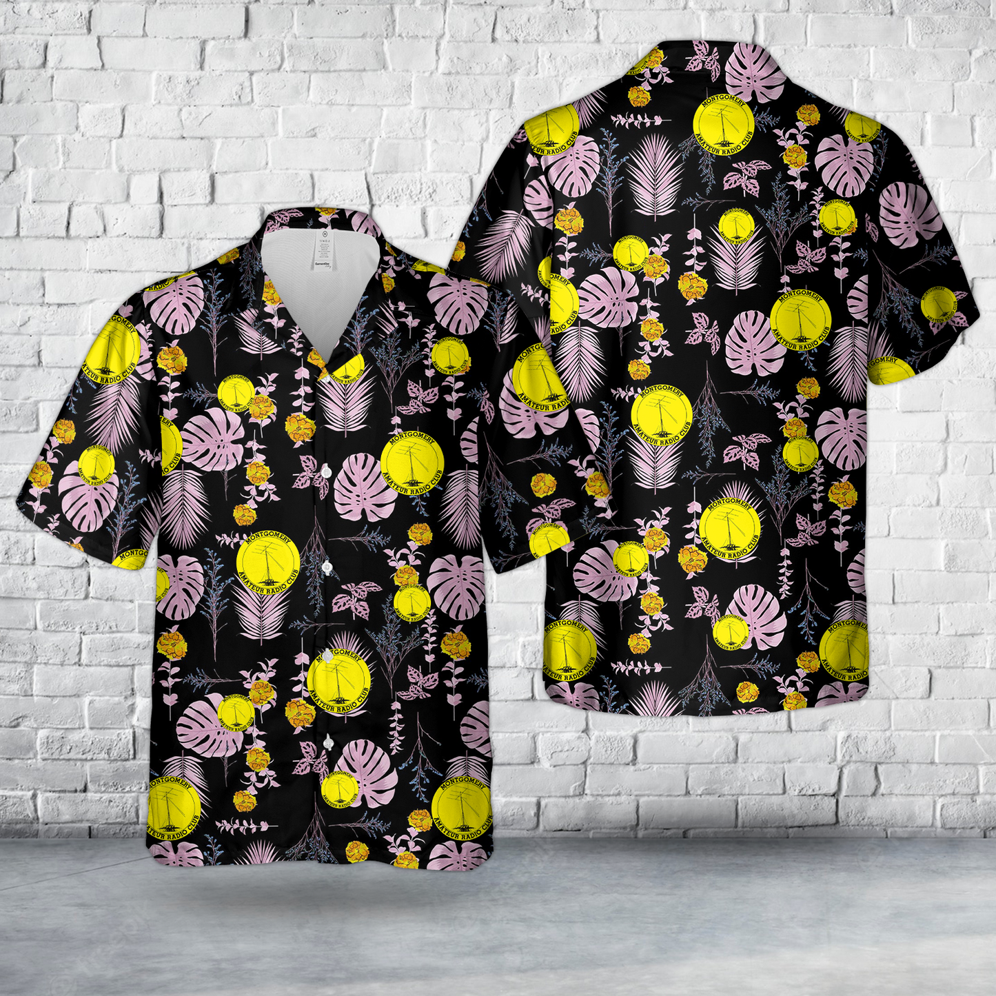 Montgomery Amateur Radio Club Hawaiian Shirt