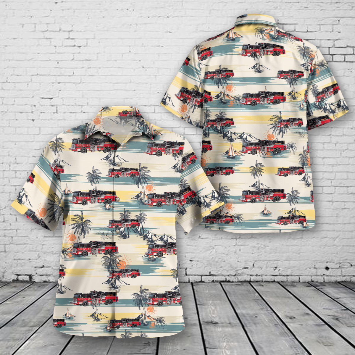Morgantown, West Virginia, Morgantown Fire Department Hawaiian Shirt