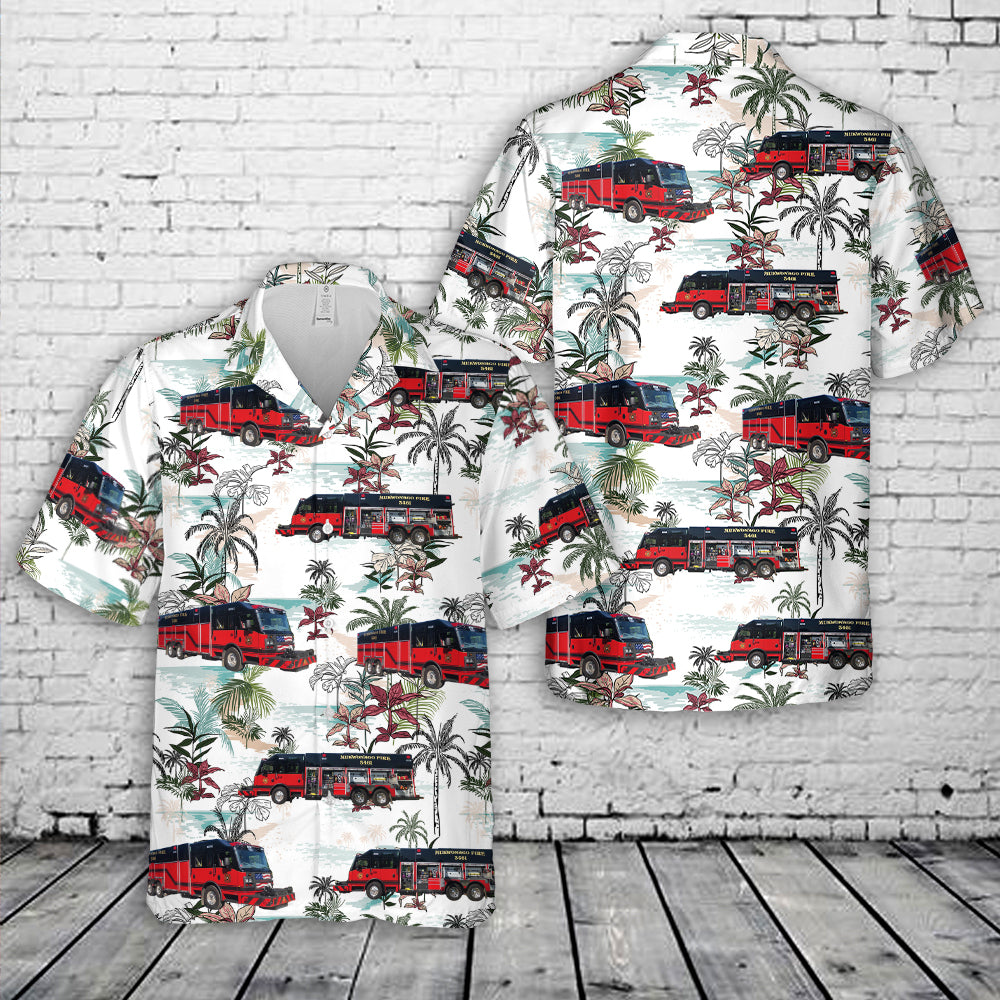 Mukwonago Fire Department, Wisconsin Hawaiian Shirt