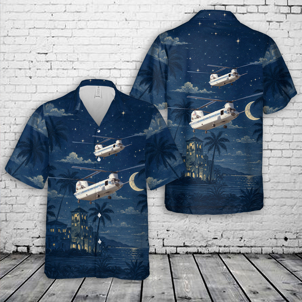 NASA CH-47B Hawaiian Shirt