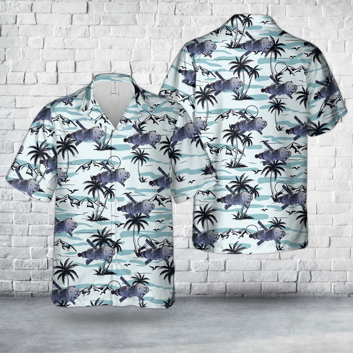 NASA Orion Spacecraft Hawaiian Shirt