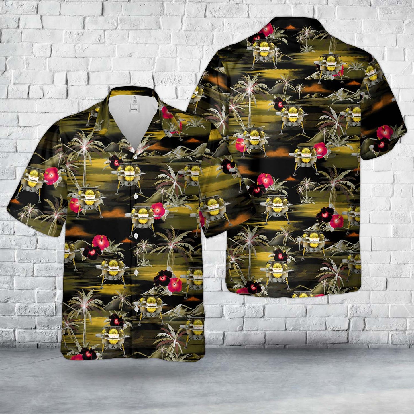 NASA Peregrine lander Hawaiian Shirt