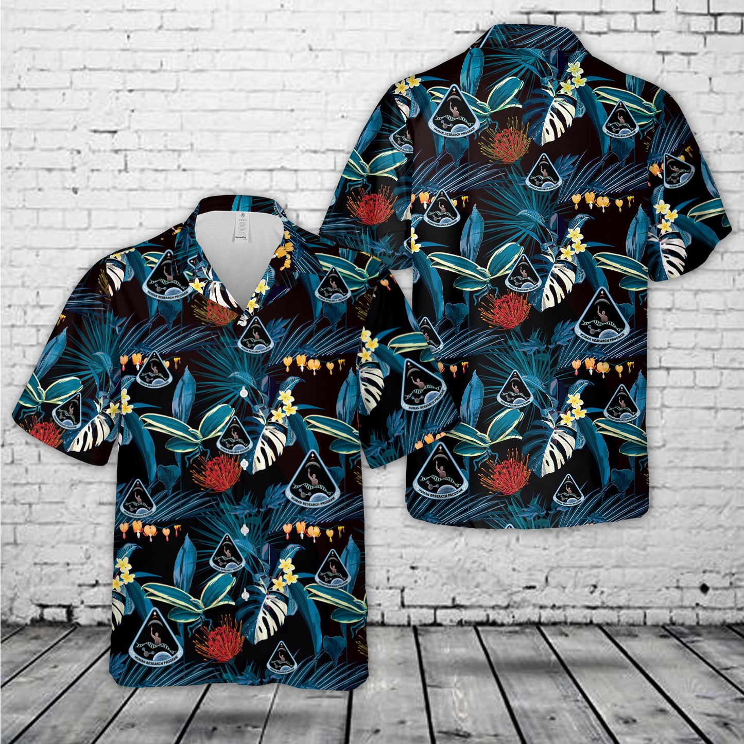 NASA's Human Research Program (HRP) Hawaiian Shirt