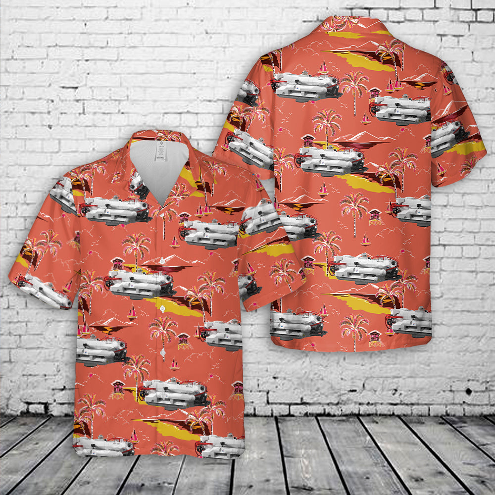 NATO Submarine Rescue System Hawaiian Shirt