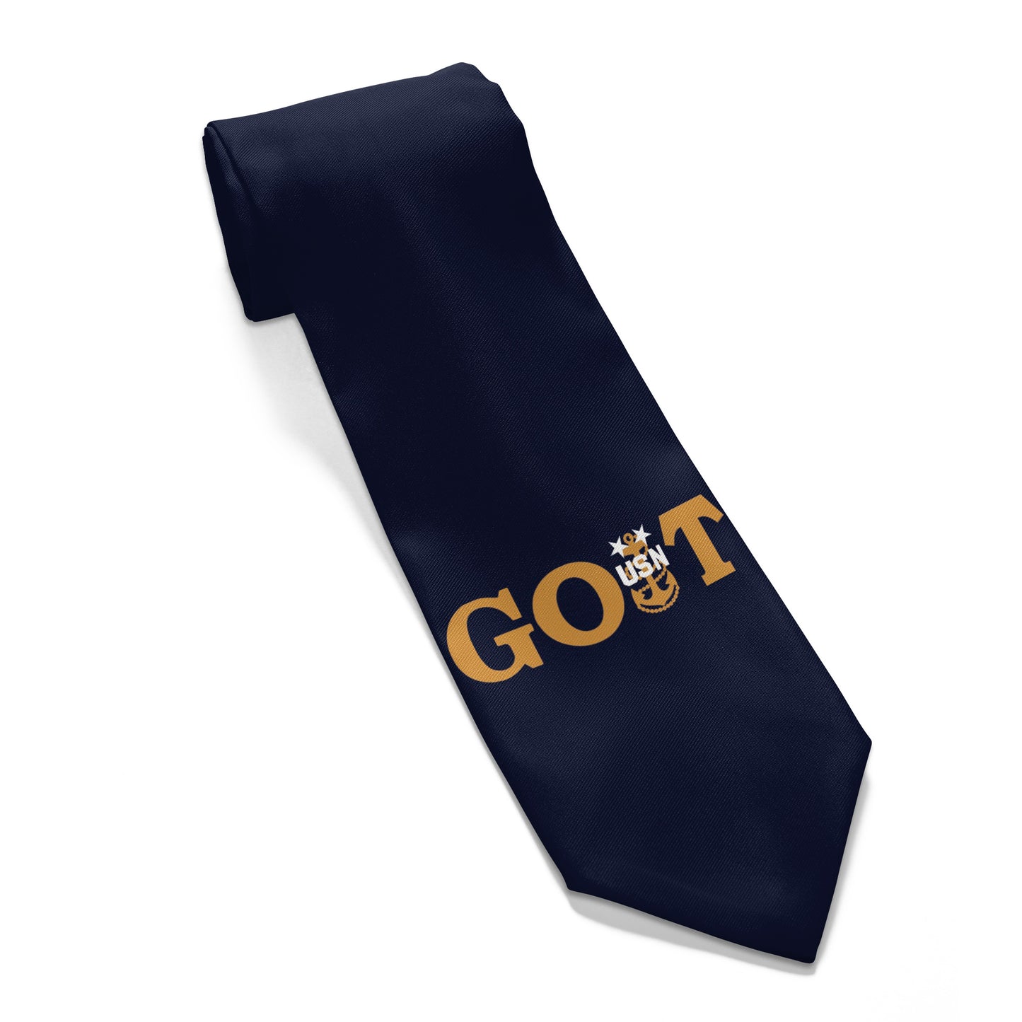 US Navy Master Chief GOAT AOP Necktie