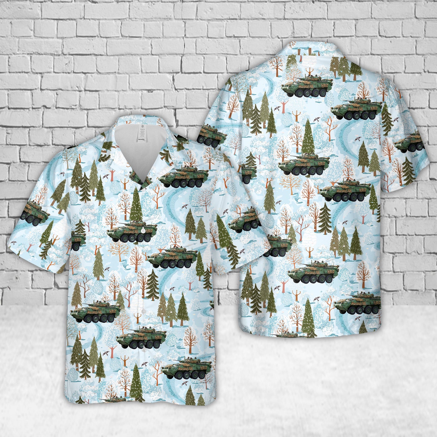 NZLAV New Zealand Army Christmas Hawaiian Shirt
