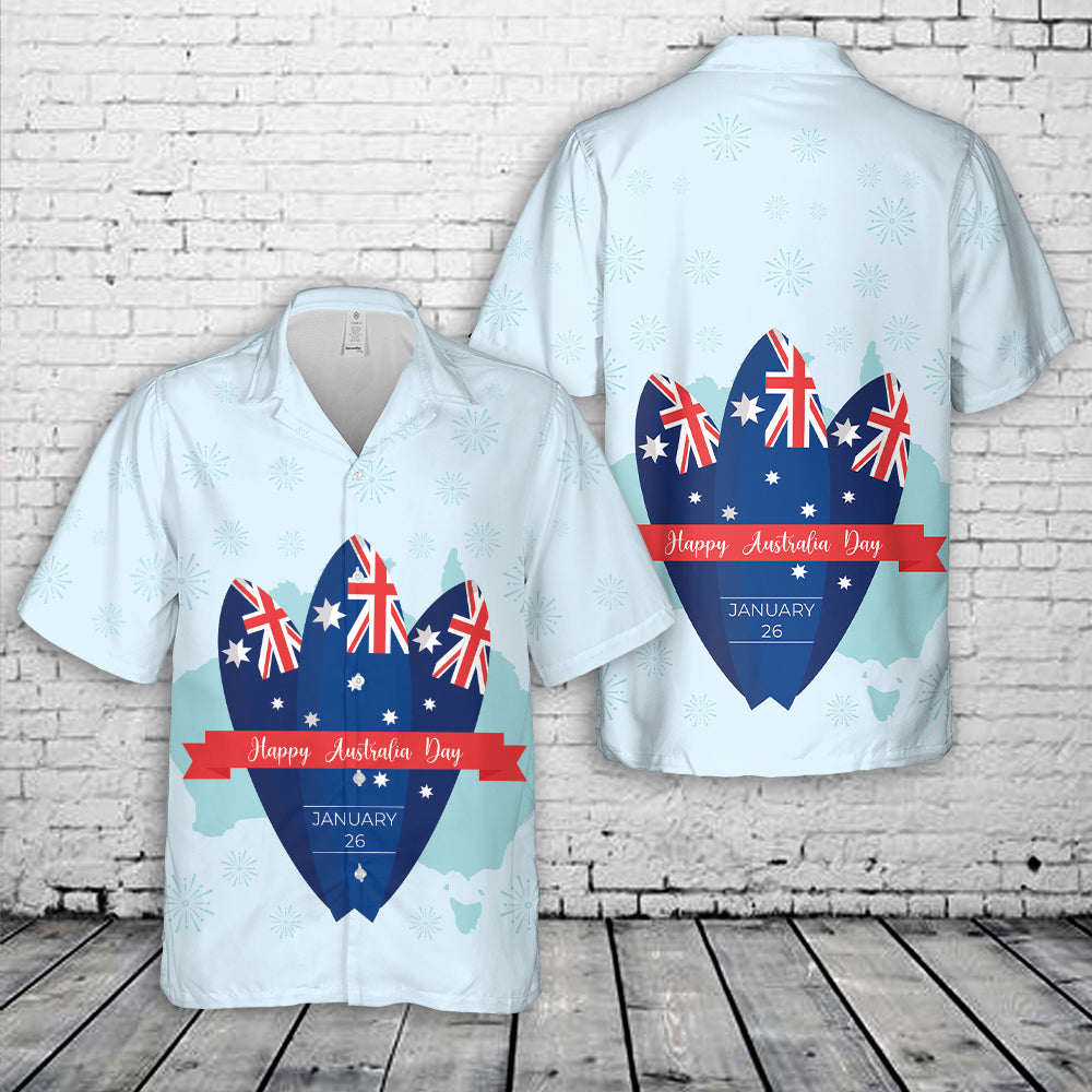 National Australia Day Hawaiian Shirt
