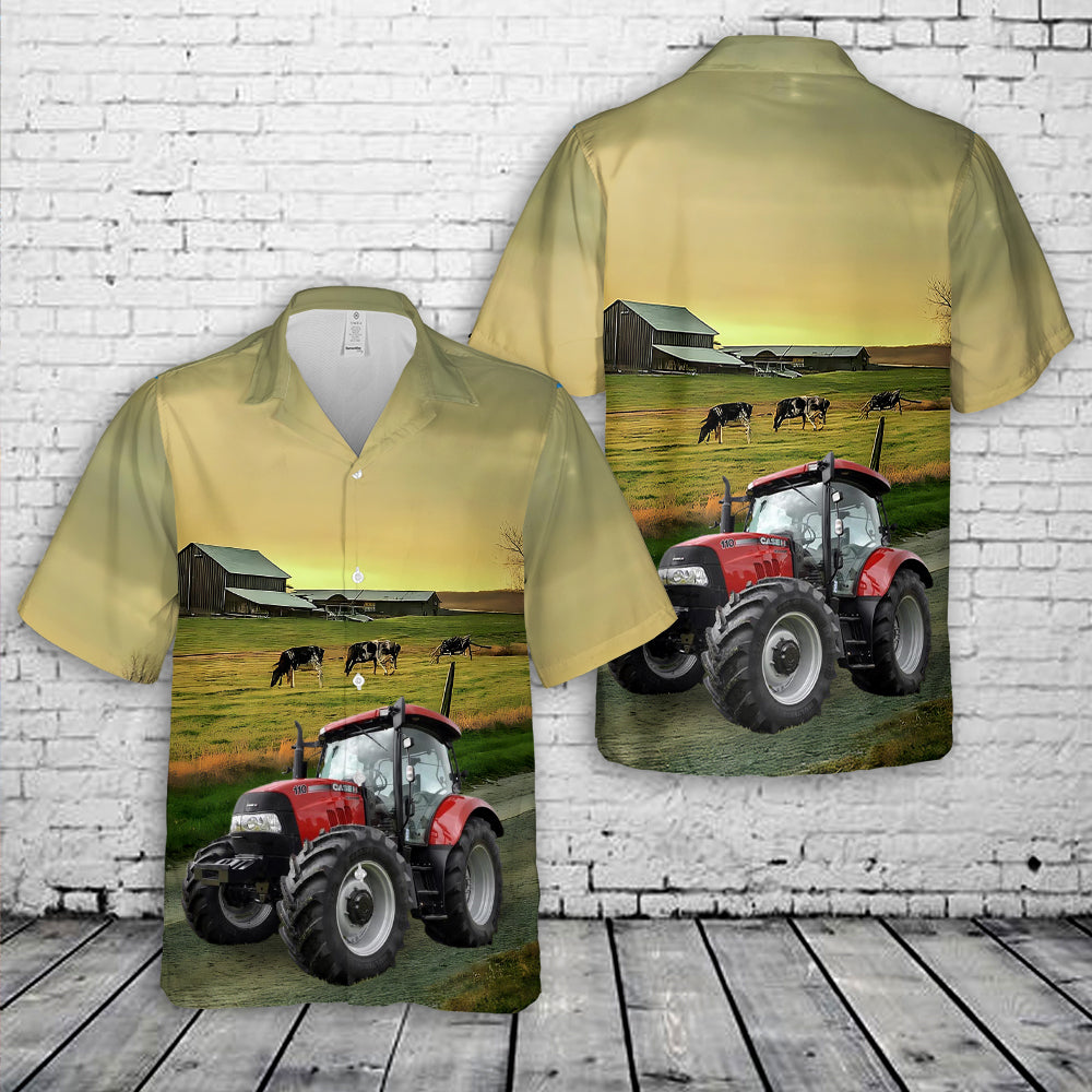 New Case IH MAXXUM 110 Tractors Hawaiian Shirt