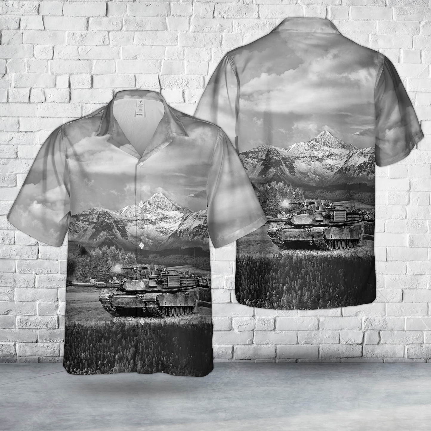 New M1A2SEP v3 Abrams Hawaiian Shirt