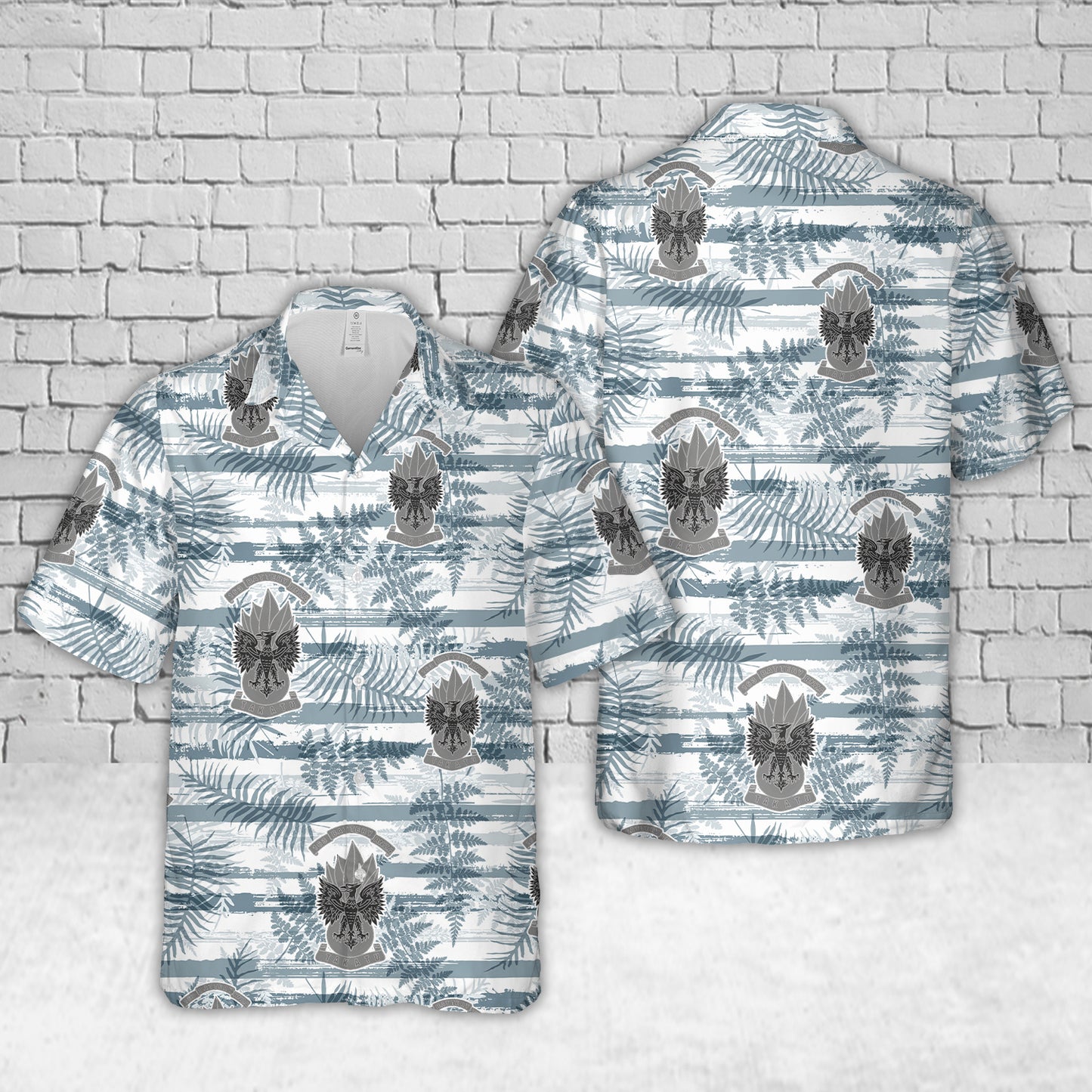 New Zealand Army Royal New Zealand Artillery (RNZA) 163 Battery RNZA Takatu Hawaiian Shirt