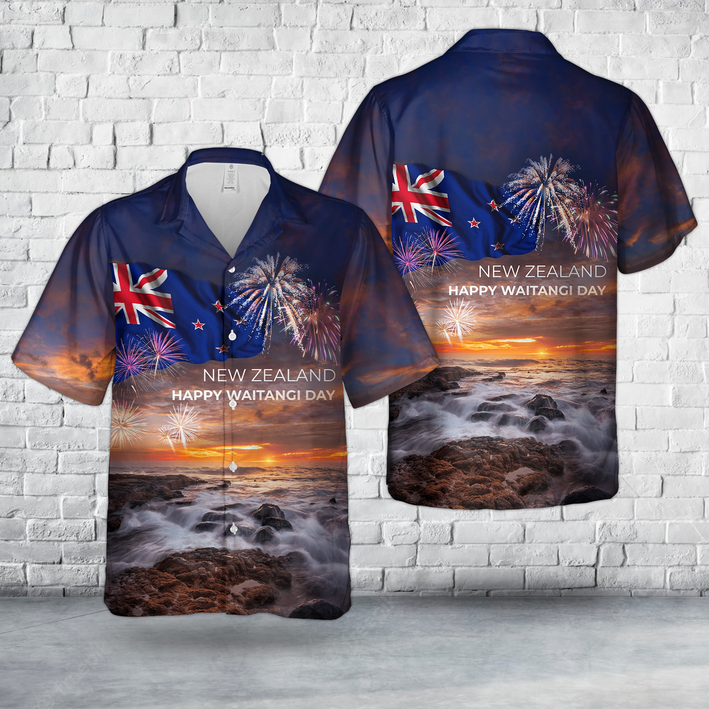 New Zealand Happy Waitangi Day Hawaiian Shirt