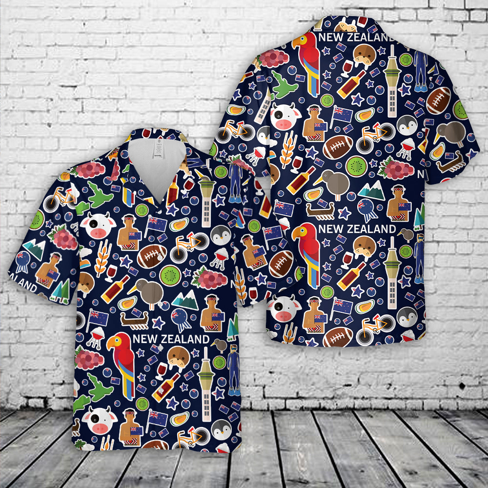 New Zealand Hawaiian Shirt