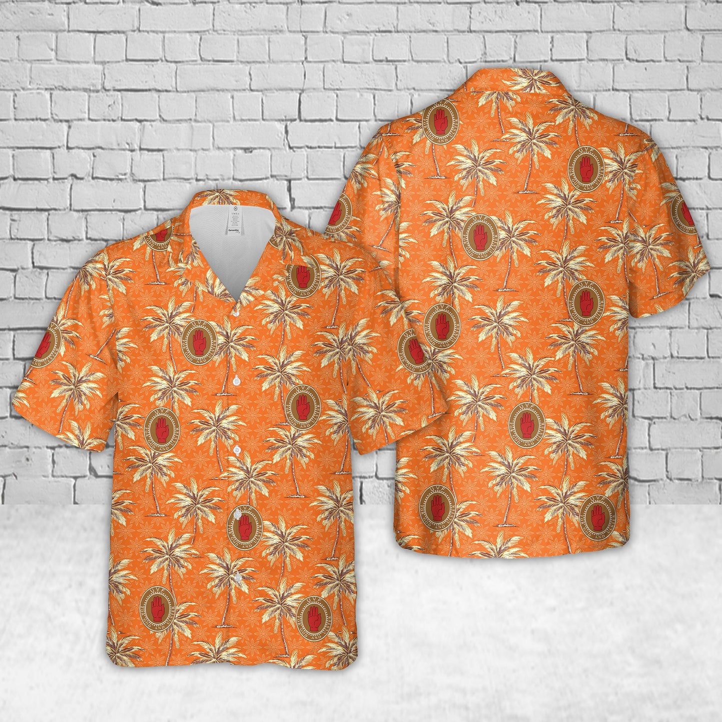 Northern Ireland, Ulster Volunteer Force (UVF) Hawaiian Shirt