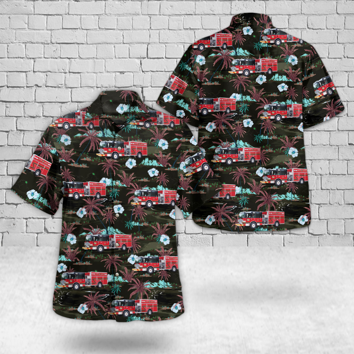Norton Shores, Michigan, Norton Shores Fire Department Hawaiian Shirt