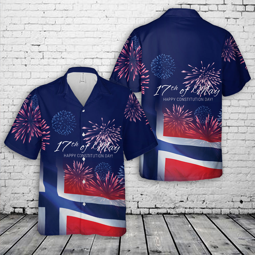 Norway Constitution Day 1 Hawaiian Shirt