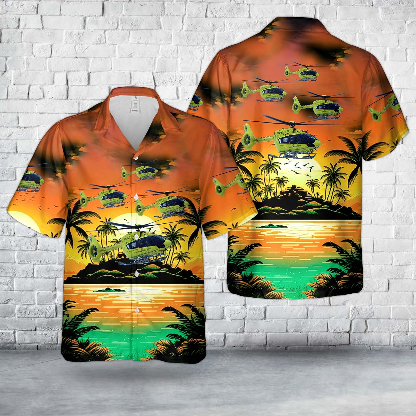 Norwegian Air Ambulance Airbus H145 helicopter Hawaiian Shirt