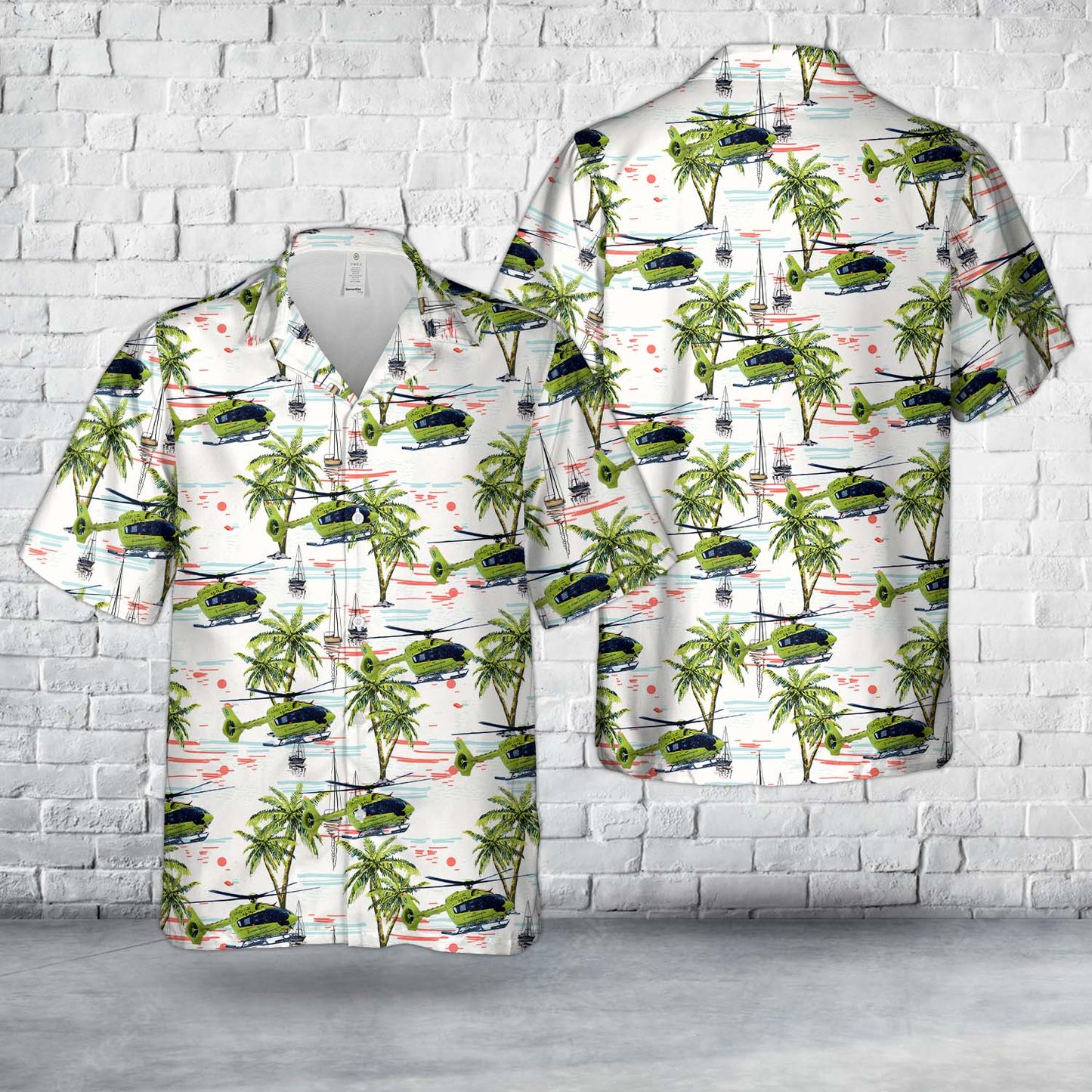Norwegian Air Ambulance Airbus H145 helicopter Hawaiian Shirt