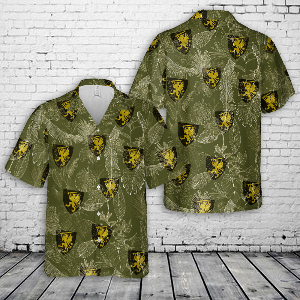 Norwegian Army 2nd Battalion Hawaiian Shirt