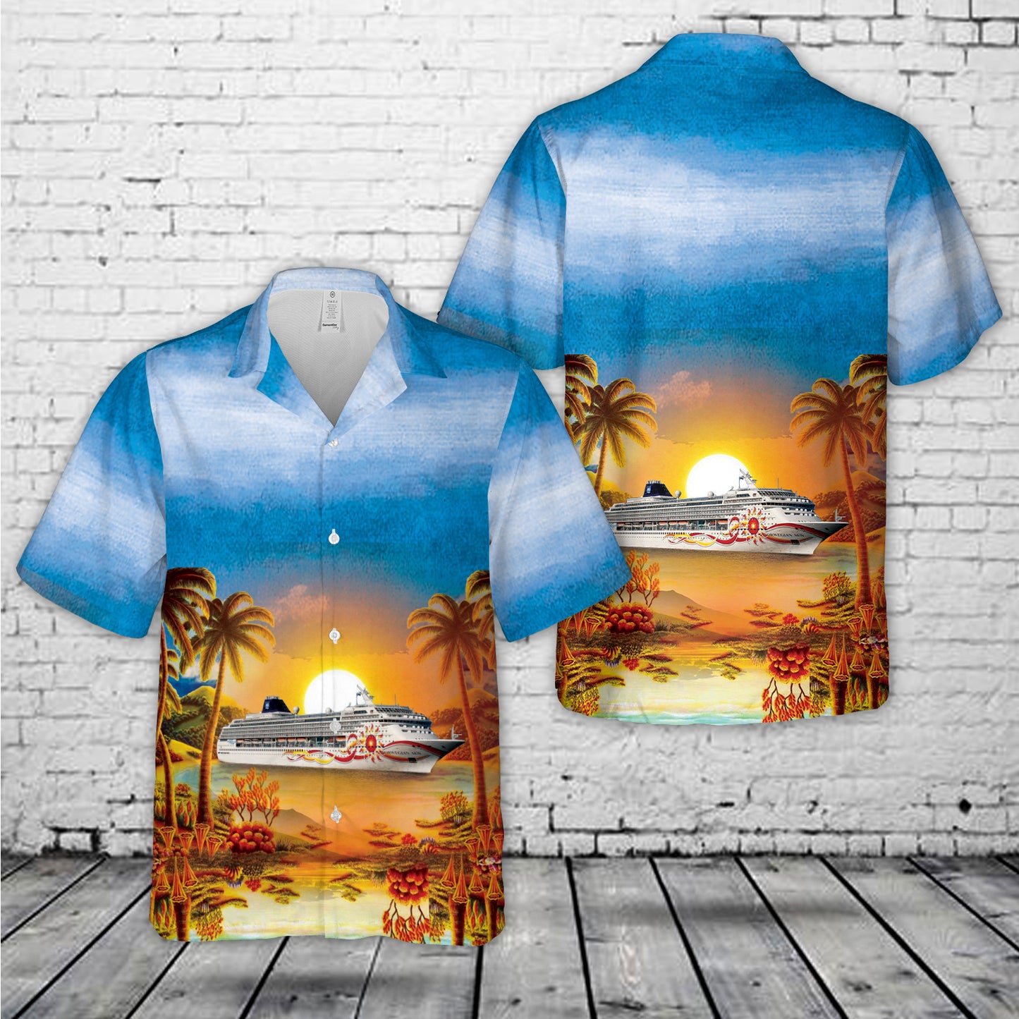 Norwegian Cruise Line Norwegian Sun Hawaiian Shirt