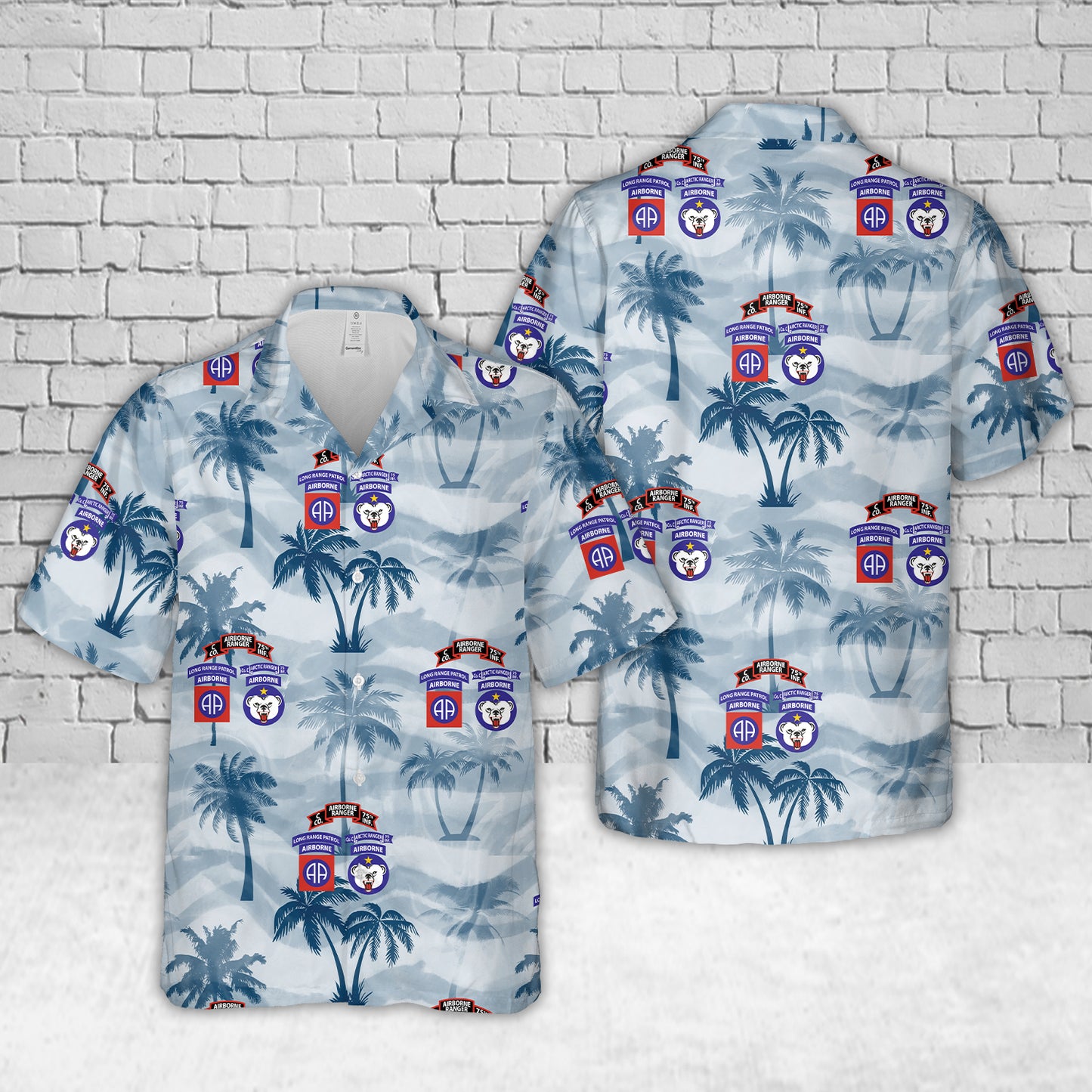 O Company (ARTIC RANGER), 75th Infantry (AIRBORNE), U.S. Army, Alaska Hawaiian Shirt