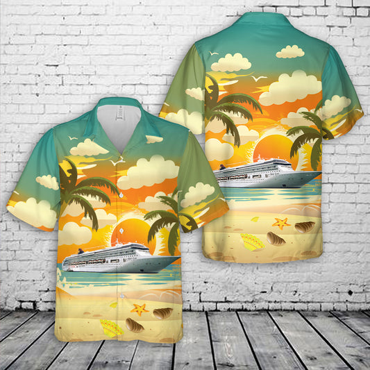 Ocean Liner Super Star Leo Hawaiian Shirt