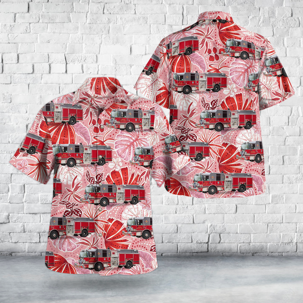 Odessa, Texas, Odessa Fire Department Hawaiian Shirt