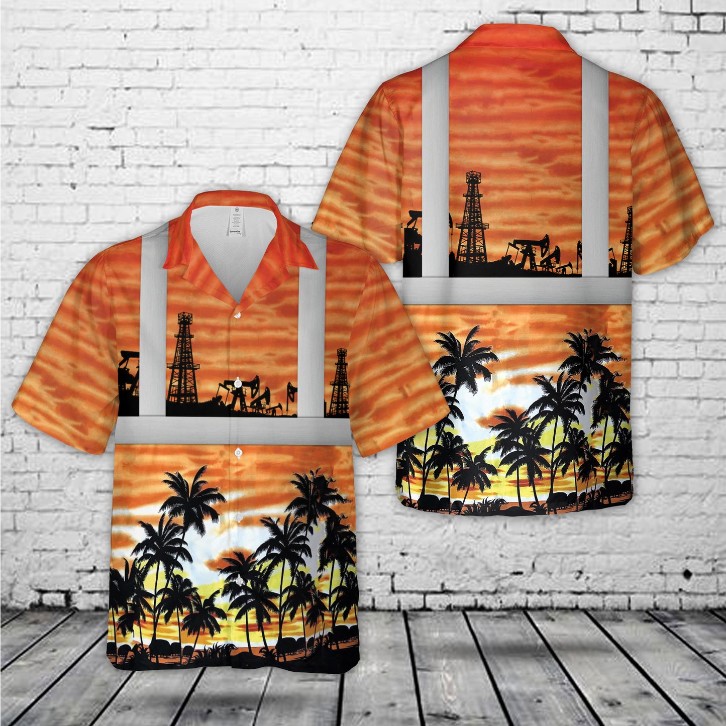 Oilfield Hawaiian Shirt