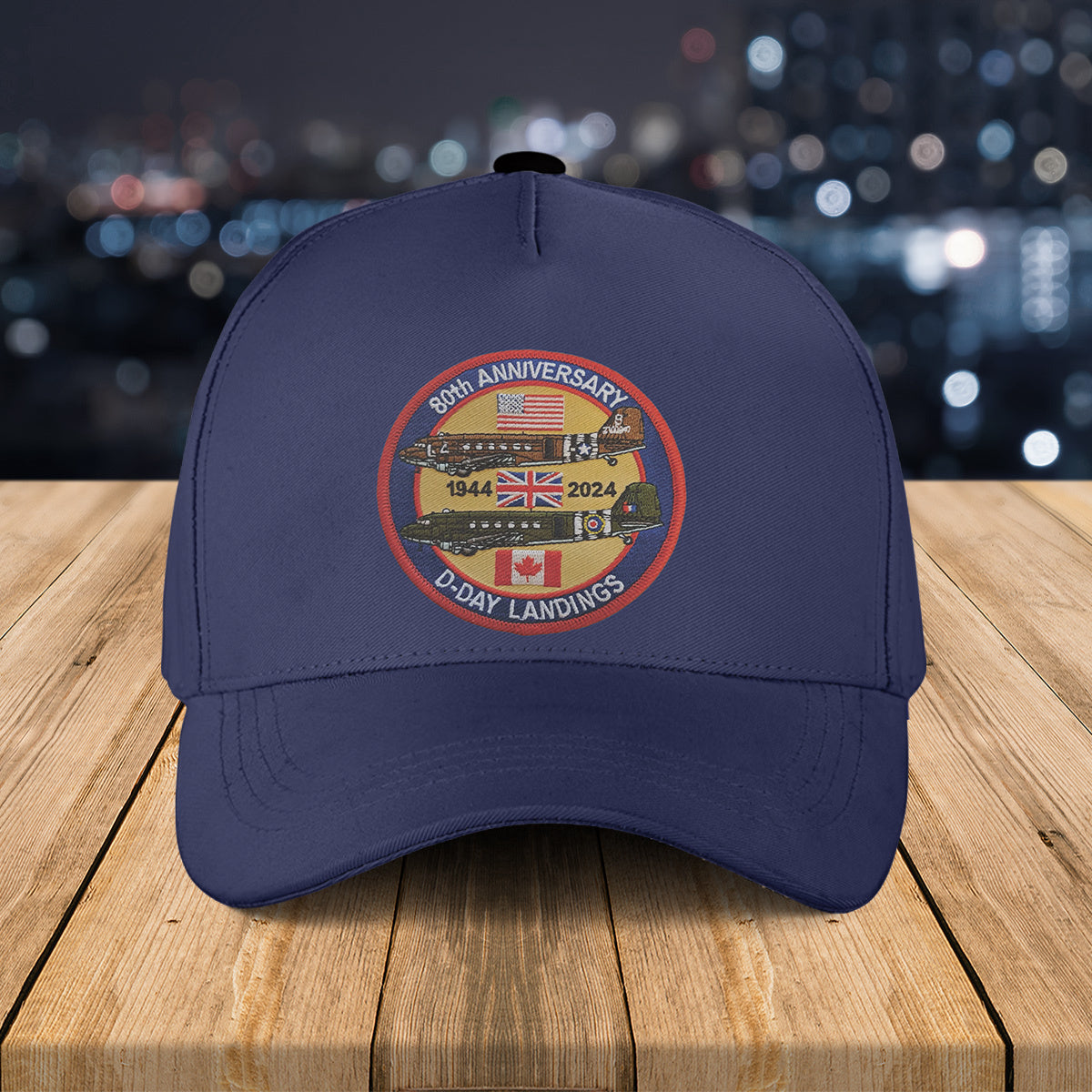 Operation Overlord 80th Anniversary D-Day Landings Baseball Cap