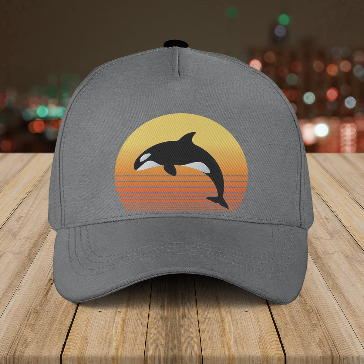 Orcas (Killer Whales) Baseball Cap