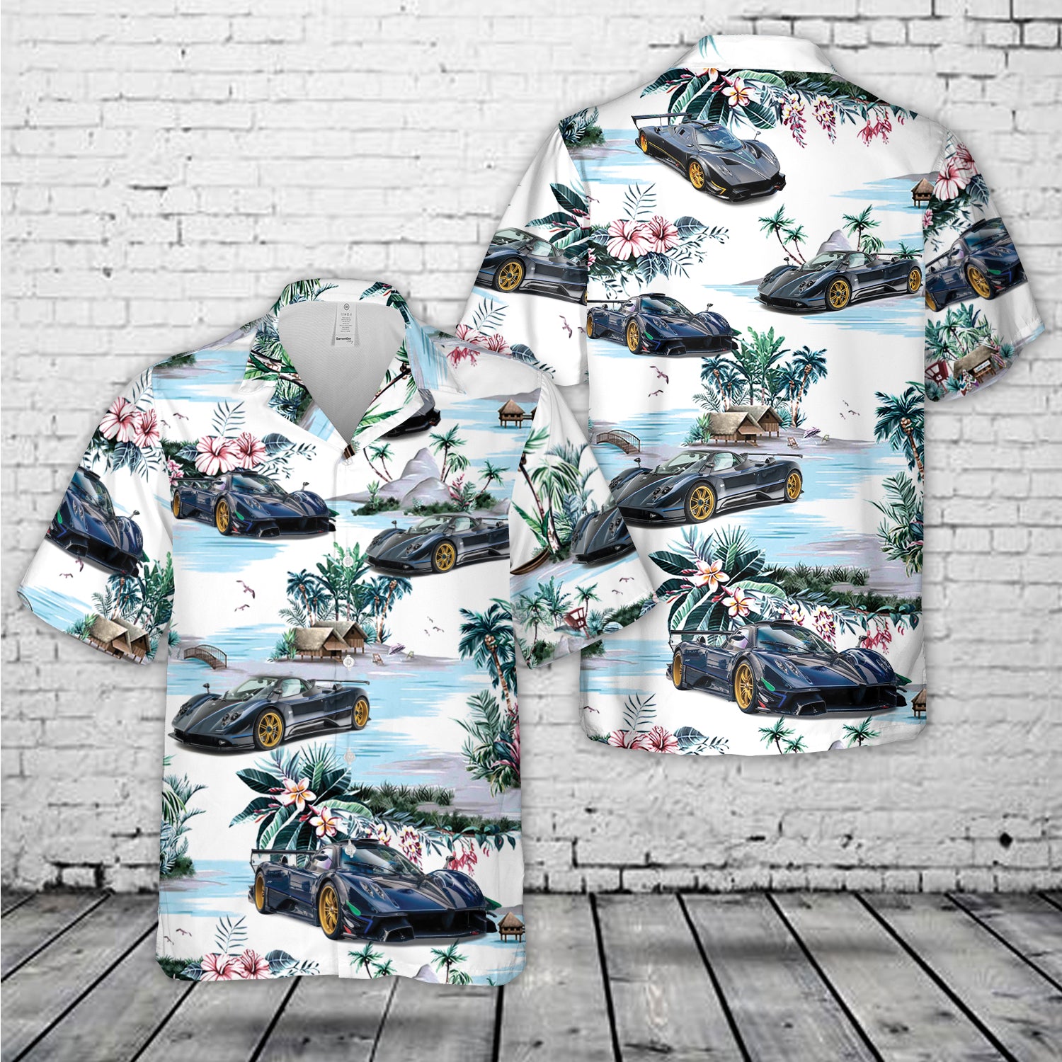 Pagani Zonda Car Hawaiian Shirt – Merch Gears